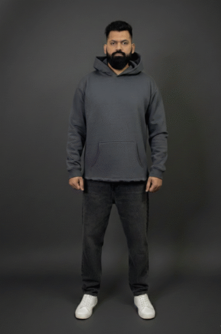 Hoodie Designer Cut Bottom